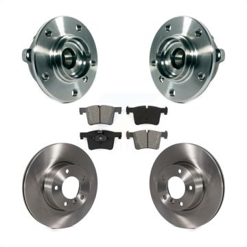 Front Hub Bearing Brake Rotor Pads Kit For BMW 328i xDrive 320i 228i 428i Gran Coupe 328d KBB-114096