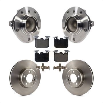 Front Hub Bearing Brake Rotor Pads Kit For BMW 335i 328i 228i 435i M240i 230i 340i 440i 3 KBB-114131