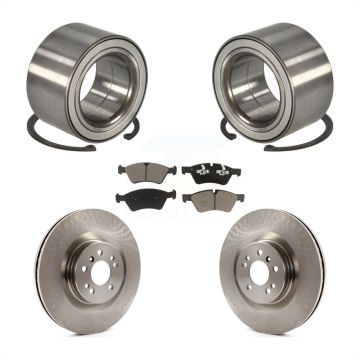 Front Wheel Bearing Disc Brake Rotor And Pad Kit For Mercedes-Benz ML350 ML320 R350 ML550 KBB-118844