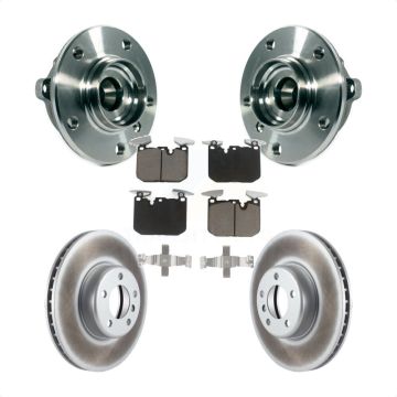 Front Hub Bearing Coat Brake Rotor Pads Kit For BMW 328i xDrive 320i 228i 435i Gran Coupe KBB-121068