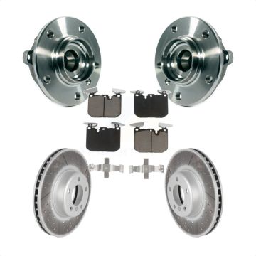 Front Hub Bearing Coat Brake Rotor Pads Kit For BMW 328i xDrive 320i 228i 435i Gran Coupe KBB-121069