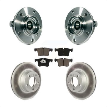 Front Hub Bearing Coat Brake Rotor Pads Kit For BMW 328i xDrive 320i 228i 428i Gran Coupe KBB-121070