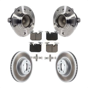 Front Hub Bearing Coat Brake Rotor Pads Kit For BMW 335i 328i 228i 435i M240i 230i 340i 3 KBB-121101