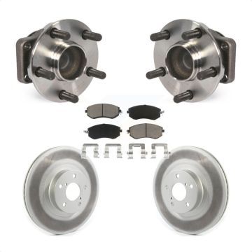Front Hub Bearing Assembly Coated Brake Rotor Pad Kit For Scion FR-S Subaru BRZ Toyota 86 KBB-121108