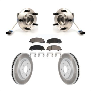 Front Hub Bearing Coat Brake Rotor Pad Kit For Chevrolet Impala Buick Lucerne Monte Carlo KBB-121209