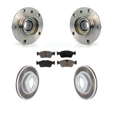 Front Hub Bearing Coated Brake Rotor Pad Kit For BMW Z3 Z4 320i 328i 323i 318i 325i 323Ci KBB-121246