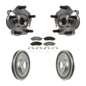 Front Hub Bearing Coat Brake Rotor Pad Kit For Nissan LEAF Vehicles Manufactured In Japan KBB-121464