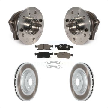 Front Hub Bearing Coated Brake Rotor Pads Kit For Mercedes-Benz GL350 GLE400 GLS450 ML400 KBB-121541