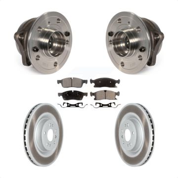 Front Hub Bearing Coated Brake Rotor Pads Kit For Mercedes-Benz GL350 GLE400 GLS450 ML400 KBB-121791