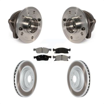 Front Hub Bearing Coated Brake Rotor Pads Kit For Mercedes-Benz GL350 GLE400 GLS450 ML400 KBB-121838