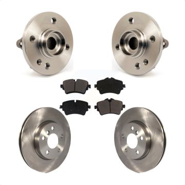 Front Hub Bearing Assembly Disc Brake Rotor And Ceramic Pad Kit For 2015 Mini Cooper 1.6L KBB-121901