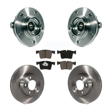 Front Hub Bearing Brake Rotor Pads Kit For BMW 328i xDrive 320i 228i 428i Gran Coupe 328d KBB-121906