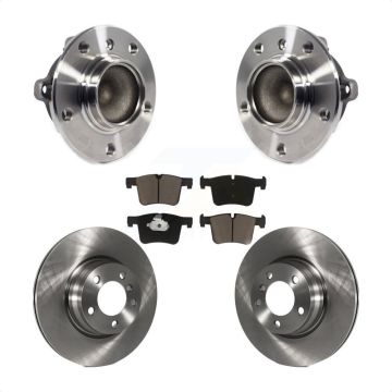 Front Hub Bearing Brake Rotor & Pad Kit For BMW 328i 330e With 330mm Diameter KBB-121908
