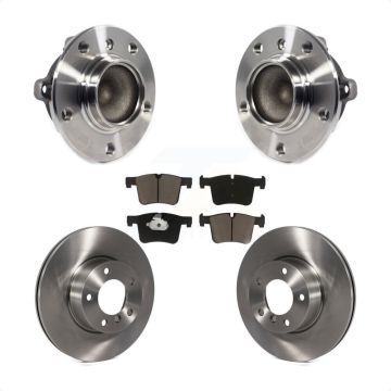 Front Hub Bearing Brake Rotor & Pads Kit For BMW 328i 320i 228i 428i 230i Gran Coupe 328d KBB-121909