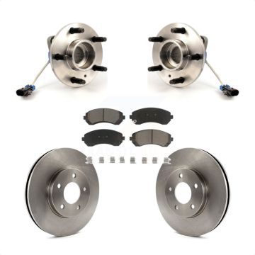 Front Hub Bearing Brake Rotor Pads Kit For Buick Rendezvous Pontiac Montana Chevrolet AWD KBB-122119
