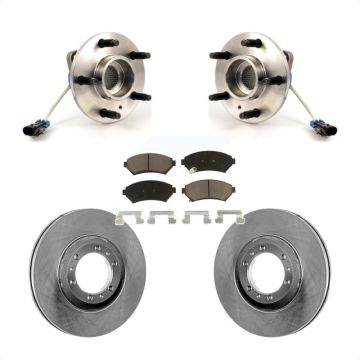 Front Hub Bearing Brake Rotor Pad Kit For Buick Pontiac Montana Century LeSabre Chevrolet KBB-122122