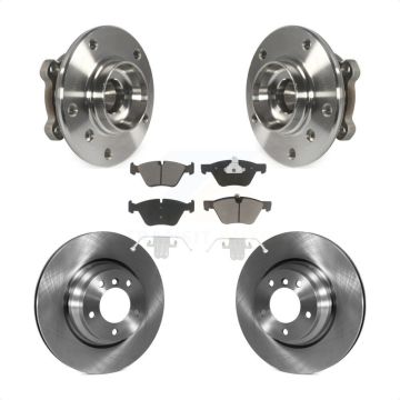 Front Hub Bearing Brake Rotor And Pad Kit For 2012 BMW X1 With 330mm Diameter KBB-122293