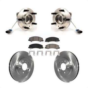 Front Hub Bearing Disc Brake Rotor Pad Kit For Chevrolet Impala Buick Lucerne Monte Carlo KBB-122303