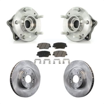 Front Hub Bearing Assembly Brake Rotor And Pad Kit For Hyundai Santa Fe Sport Kia Sorento KBB-122389