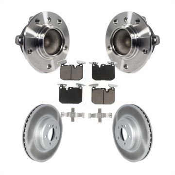 Front Hub Bearing Coat Brake Rotor Pad Kit For BMW 335i 435i M240i 340i 440i ActiveHybrid KBB-122717