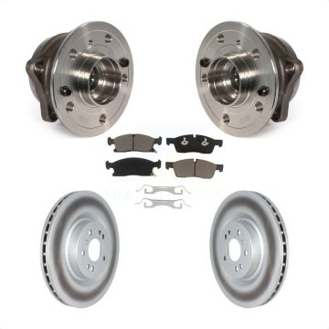 Front Hub Bearing Coated Brake Rotor Pads Kit For Mercedes-Benz ML350 GLE350 GLE400 ML400 KBB-122720