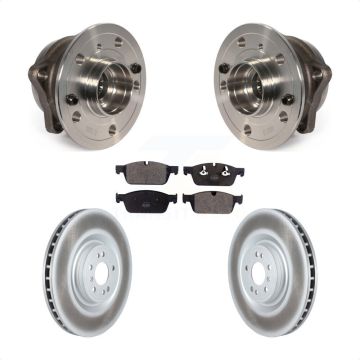 Front Hub Bearing Assembly Coated Brake Rotor And Pad Kit For Mercedes-Benz ML550 GLE550e KBB-122757