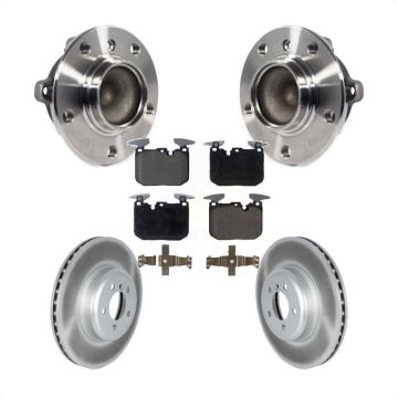 Front Hub Bearing Coat Brake Rotor Pad Kit For BMW 335i 435i M240i 340i 440i ActiveHybrid KBB-122835