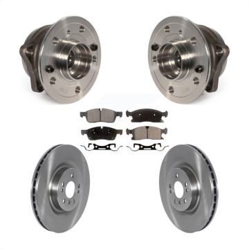Front Hub Bearing Brake Rotor & Pad Kit For Mercedes-Benz ML350 GLE350 GLE400 ML400 ML250 KBB-122868