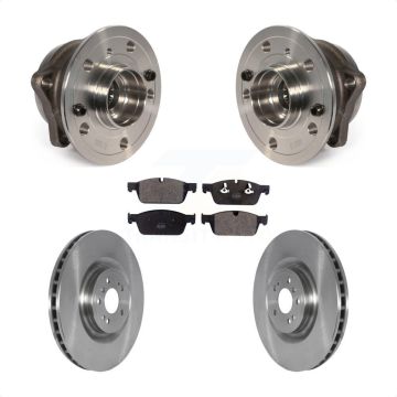 Front Hub Bearing Assembly Disc Brake Rotors And Pads Kit For Mercedes-Benz ML550 GLE550e KBB-122870