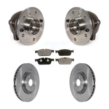 Front Hub Bearing Assembly Disc Brake Rotors And Pads Kit For Mercedes-Benz ML550 GLE550e KBB-122892