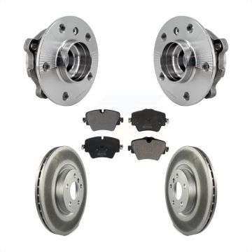 Front Hub Bearing Coat Brake Rotor Pad Kit For BMW X1 Mini Cooper Countryman X2 228i Gran KBB-126043