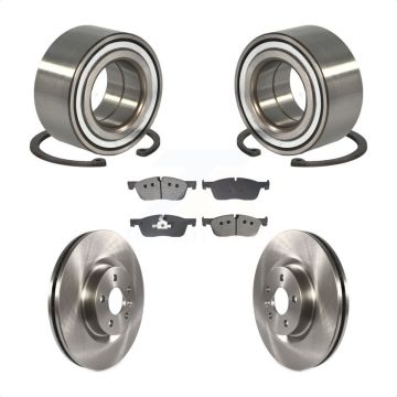 Front Wheel Bearing Disc Brake Rotor Pads Kit For Land Rover Discovery Sport Range Evoque KBB-129177