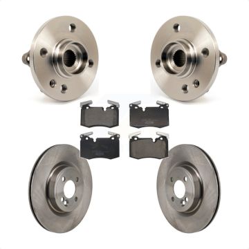 Front Hub Bearing Brake Rotor And Pad Kit For Mini Cooper With 316mm Diameter KBB-130044