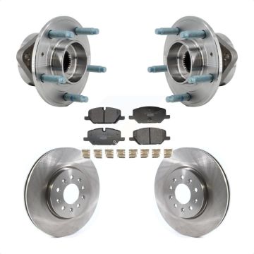 Front Hub Bearing Assembly Disc Brake Rotor And Pad Kit For Chevrolet Equinox GMC Terrain KBB-130065