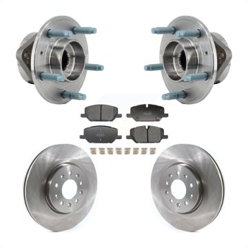 Front Hub Bearing Assembly Disc Brake Rotor And Pad Kit For Chevrolet Equinox GMC Terrain KBB-130120