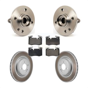 Front Hub Bearing Assembly Coated Disc Brake Rotors And Ceramic Pads Kit For Mini Cooper KBB-130255