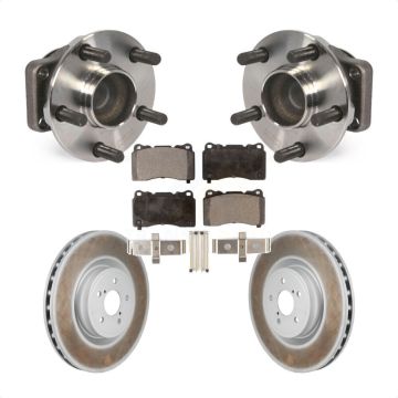 Front Hub Bearing Coated Brake Rotor Pads Kit For Subaru BRZ Toyota 86 With Brembo Brakes KBB-130288