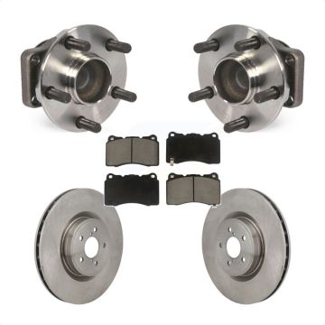 Front Hub Bearing Disc Brake Rotor & Pads Kit For Subaru BRZ Toyota 86 With Brembo Brakes KBB-130320