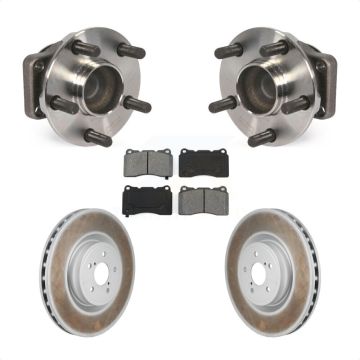 Front Hub Bearing Coated Brake Rotor Pads Kit For Subaru BRZ Toyota 86 With Brembo Brakes KBB-130401