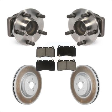 Front Hub Bearing Coated Brake Rotor Pads Kit For Subaru BRZ Toyota 86 With Brembo Brakes KBB-130421