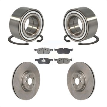 Front Wheel Bearing Brake Rotor Pad Kit For Jaguar E-Pace With 349mm Diameter KBB-130574