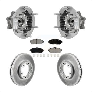 Front Hub Bearing Coated Brake Rotor Pad Kit For Ford Transit-250 Transit-350 Transit-150 KBB-131663