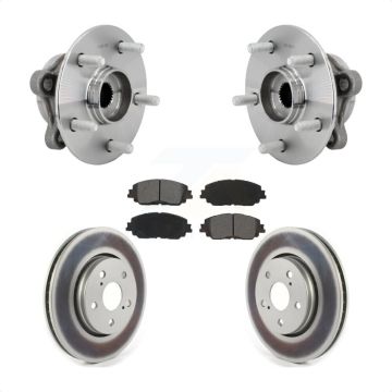 Front Hub Bearing Coat Brake Rotor Pad Kit For Toyota C-HR Vehicles Manufactured In Japan KBB-131948