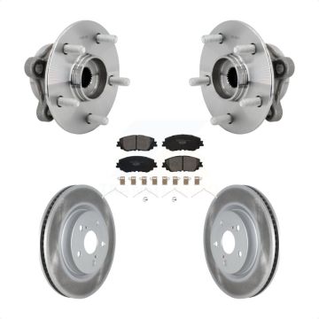Front Hub Bearing Assembly Coated Brake Rotor Pads Kit For Toyota C-HR Lexus UX250h UX200 KBB-132090