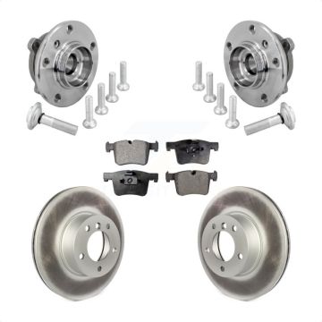 Front Hub Bearing Coat Brake Rotor Pads Kit For BMW 330i xDrive 230i 430i Gran Coupe 320i KBB-133302