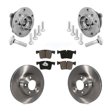 Front Hub Bearing Brake Rotor Pads Kit For BMW 330i xDrive 230i 430i Gran Coupe 320i 328d KBB-133385