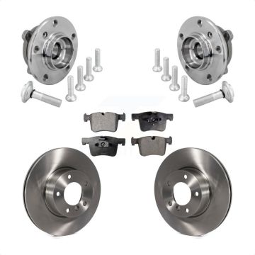 Front Hub Bearing Brake Rotor Pads Kit For BMW 330i xDrive 230i 430i Gran Coupe 320i 328d KBB-133422