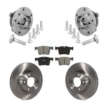 Front Hub Bearing Brake Rotor Pads Kit For BMW 330i xDrive 230i 430i Gran Coupe 320i 328d KBB-133449