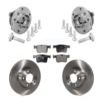 Front Hub Bearing Brake Rotor Pads Kit For BMW 330i xDrive 230i 430i Gran Coupe 320i 328d KBB-133483