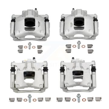 Front Rear Disc Brake Caliper Left Right Side (Driver Passenger) Kit For Jeep Wrangler JK KBC-100077